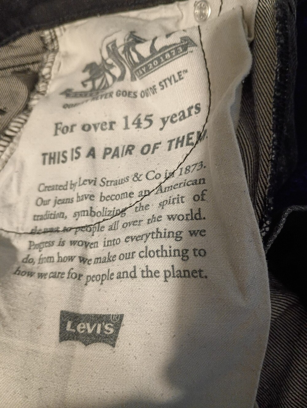 Men's 28x30 Levi Strauss 512 Jeans - Picture 2 of 5